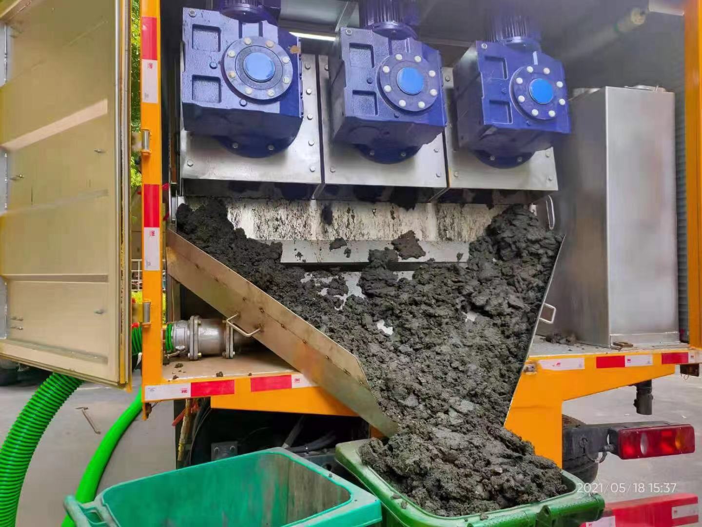 昆玉化粪池清掏城市维护站-泥浆净化干湿分离处理